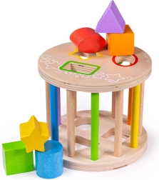 Koka cilindrs ar formām BIGJIGS BABY