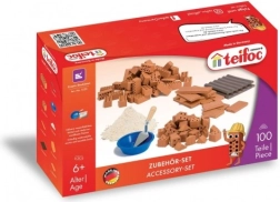 Teifoc būvkomplekts Ķieģeļu komplekts 100 gab.