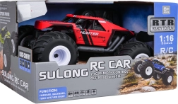 RC kāpurķēžu auto 1:16 HUNTER – sarkans
