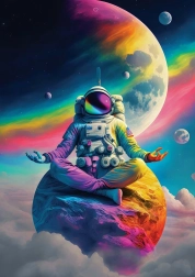 Puzzle Art Puzzle Kosmiskā noskaņa 1000 detaļas