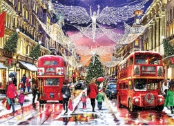 Pūzle Ziemassvētku Regent Street XL 500 gab. GIBSONS