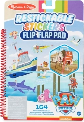 PAW PATROL reusable flip-flap stickers – Missions in the Bay