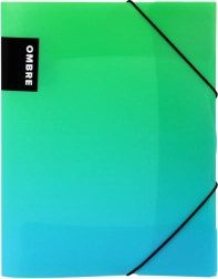 A4 Elastic-Band Folder PP VERDE green
