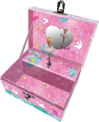 Mūzikas rotaslietu lādīte ar balerīnu