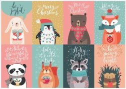 Puzzle Christmas Cards 1000 Pieces YAZZ