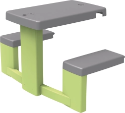 bērnu piknika galds SMOBY ar soliņiem