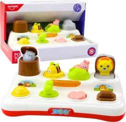 Interaktīva izglītojoša rotaļlieta Pop-Up dzīvnieciņi