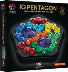 Smart Games IQ Deluxe Pentagon prāta mežģis