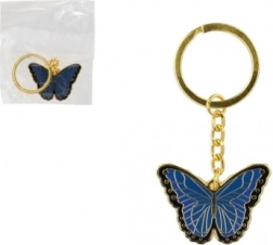 Metāla atslēgu piekariņš Taureņis