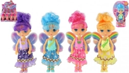 Feju lelle ar spārniem 15 cm, dažādas krāsas