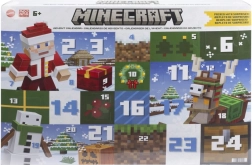 Minecraft adventes kalendārs 2024 ar figūriņām un piederumiem