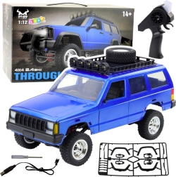 Sacīkšu RC auto 4x4 MN78 zils 1:12