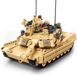 Sluban Model Bricks kaujas tanks M1A2 Abrams TUSK II 2v1