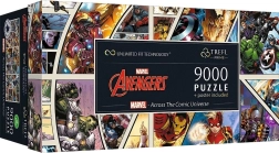Puudze 9000 gabalu Marvel Across the Comic Universe
