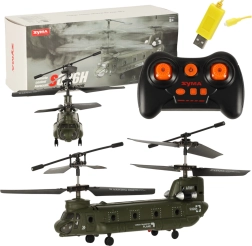 Militārais RC helikopters SYMA S026H-1 ar Wi‑Fi, 2,4 GHz
