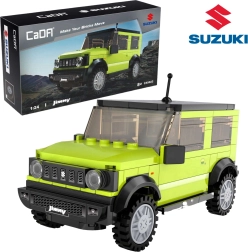 Konstruktors CaDA SUZUKI Jimny 1:24 zaļa apvidus mašīna, 192 detaļas