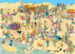 Puzle Smilšu skulptūras 1000 gabaliņu no Jana van Hāsteren