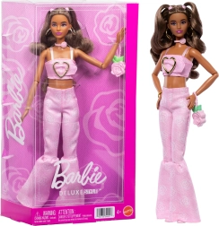 Barbie Deluxe Style rozā denims – modes lelle ar aksesuāriem