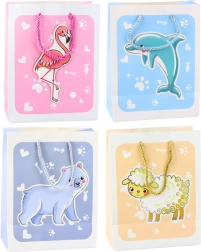 Gift Bag Animals 3D Pastel