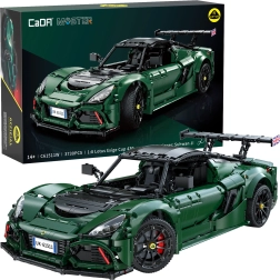 CaDA konstruktoru komplekts sporta auto LOTUS Exige Cup 430 1:8, tumši zaļš, 3730 detaļas