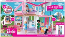 Barbie Malibu pārnēsājama leļļu māja ar piederumiem
