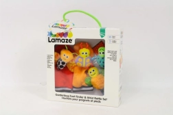 TOMY Lamaze grabulīši rokām un kājām (zeķīšu un aproces komplekts)