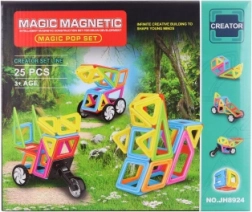 Magnētiskais konstruktors Magic Magnetic Pop Set 25 detaļas