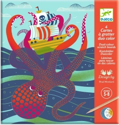 Djeco izskrāpējamie attēli: Jūrā