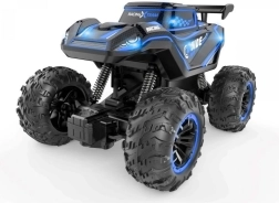 RC apvidus auto ar pārnesumu un amortizāciju – zils
