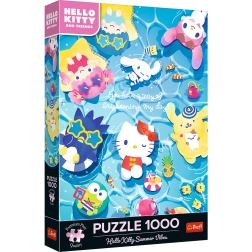 Puzle Hello Kitty Uz vasaras viļņa 1000 detaļas no Trefl