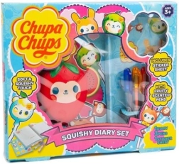 Chupa Chups Squishy School Set – Diary, Gel Pens and Stickers