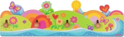 Flower Power Coat Rack Goki