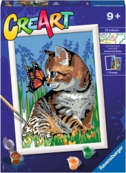 CreArt gleznošana pēc numuriem – labākie draugi 18 × 24 cm