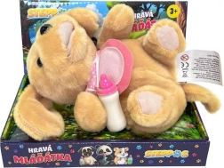Interactive Puppy with Bottle by Steppos