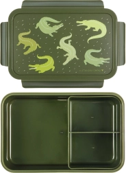 A Little Lovely Company bērnu uzkodu kārbiņa – Krokodils