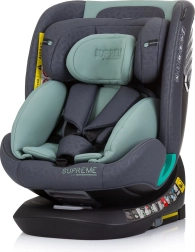 Chipolino autokrēsliņš Supreme i-Size 40–150 cm Isofix 360 – Pastelis