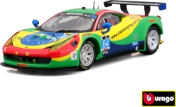 Metāla modelis BBurago Ferrari 458 Italia GT3 1:43 (2015)