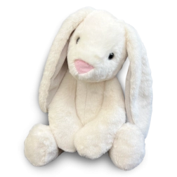 Krēmkrāsas mīkstā rotaļu trusīte