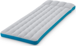 Inflatable rubberized textile camping mattress 72 × 189 × 20 cm