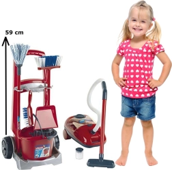 Children’s cleaning trolley with vacuum cleaner Vileda Junior by Klein