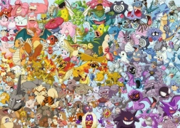 Puzle 1000 gab. POKEMON Challenge – RAVENSBURGER