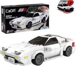 CaDA konstruktoru komplekts sporta auto MAZDA RX-7 FC3S Initial D, 282 detaļas