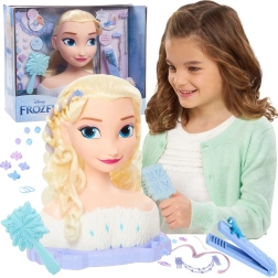 Disney Frozen Deluxe ELSA frizēšanas galva ar aksesuāriem
