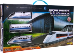 Liela elektriskā dzelzceļa komplekts ar piederumiem bērniem 3+