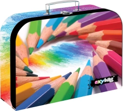 Kids' laminated cardboard carry case – Colored Pencils, 34 cm