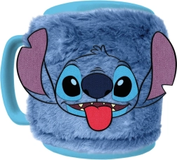 Stitch krūze ar noņemamu plīša pārvalku 440 ml