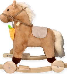 Rocking horse with carrot
