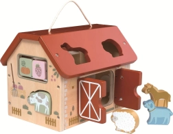 Dzīvnieku fermas koka šķirotājs 2Kids Toys