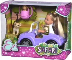 Leļe Evička Safari ar automašīnu