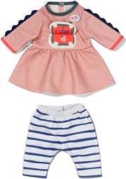 BABY born kleitiņa ar nīlzirgu lellēm 36 cm